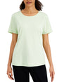 Image for Women's Plain Solid Sport Top,Light Mint Green