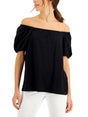 Image for Women's Plain Solid Top,Black