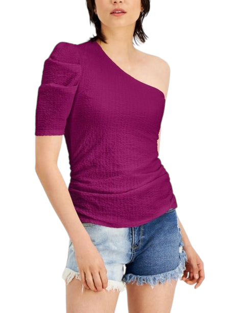 Image for Women's Textured Top,Fauchsia
