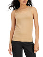 Image for Women's Plain Solid Top,Dark Beige