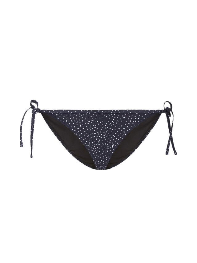 Image for Women's Side-Tie Floral Printed Bikini Bottom,Black