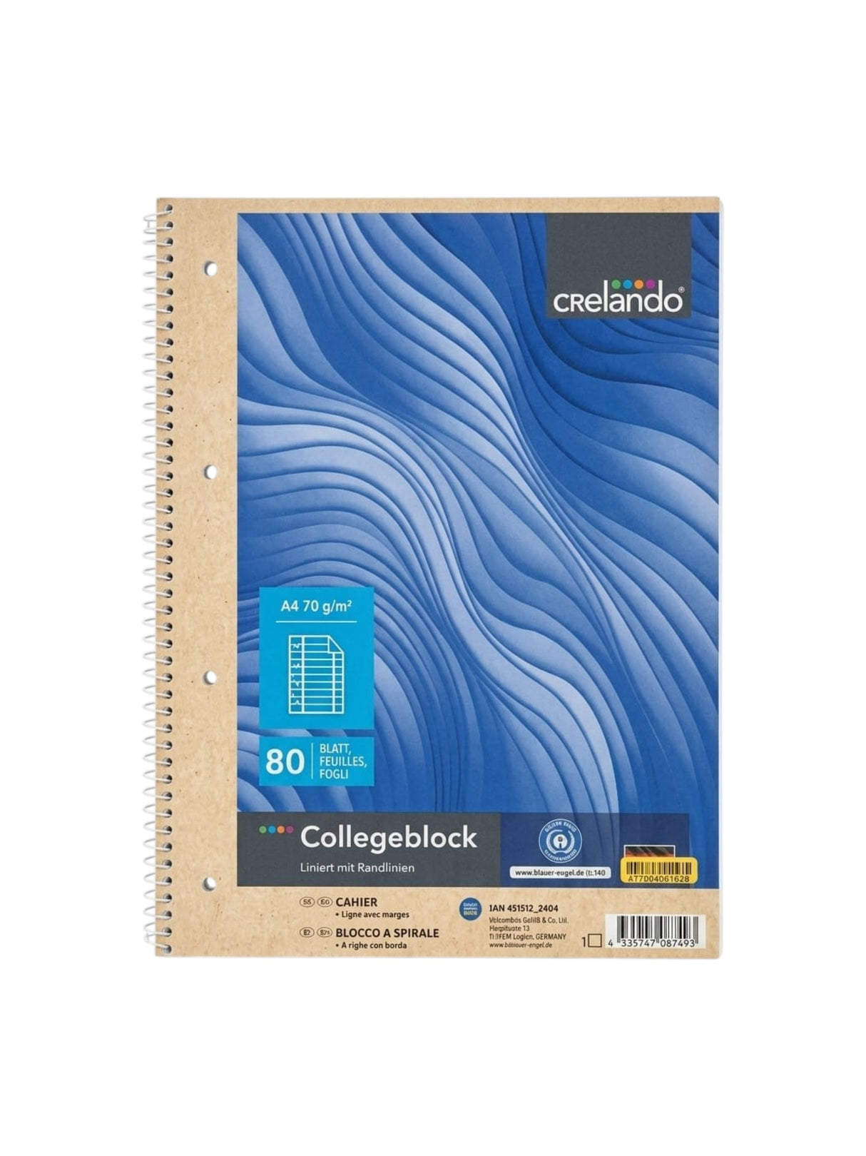 Image for A4 Lined Notebook