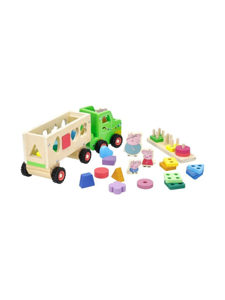 Image for Wooden Truck With Trailer