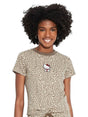 Image for Women's Leopard Printed Top,Beige