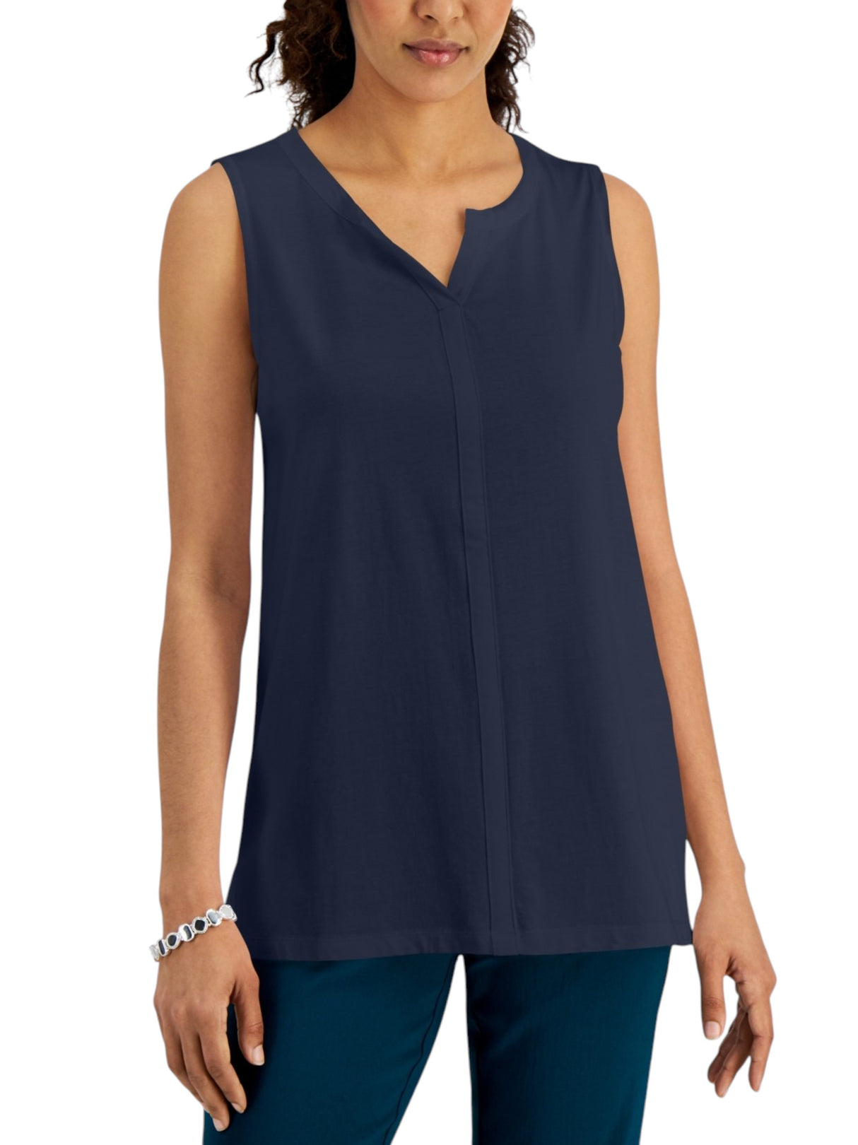 Image for Women's Plain Top,Navy