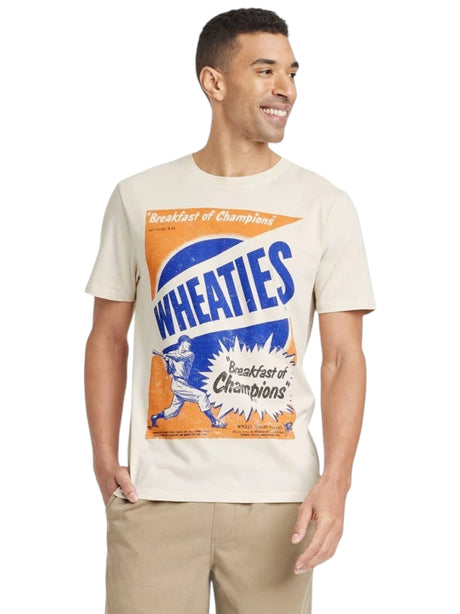 Image for Men's Printed Top,Beige