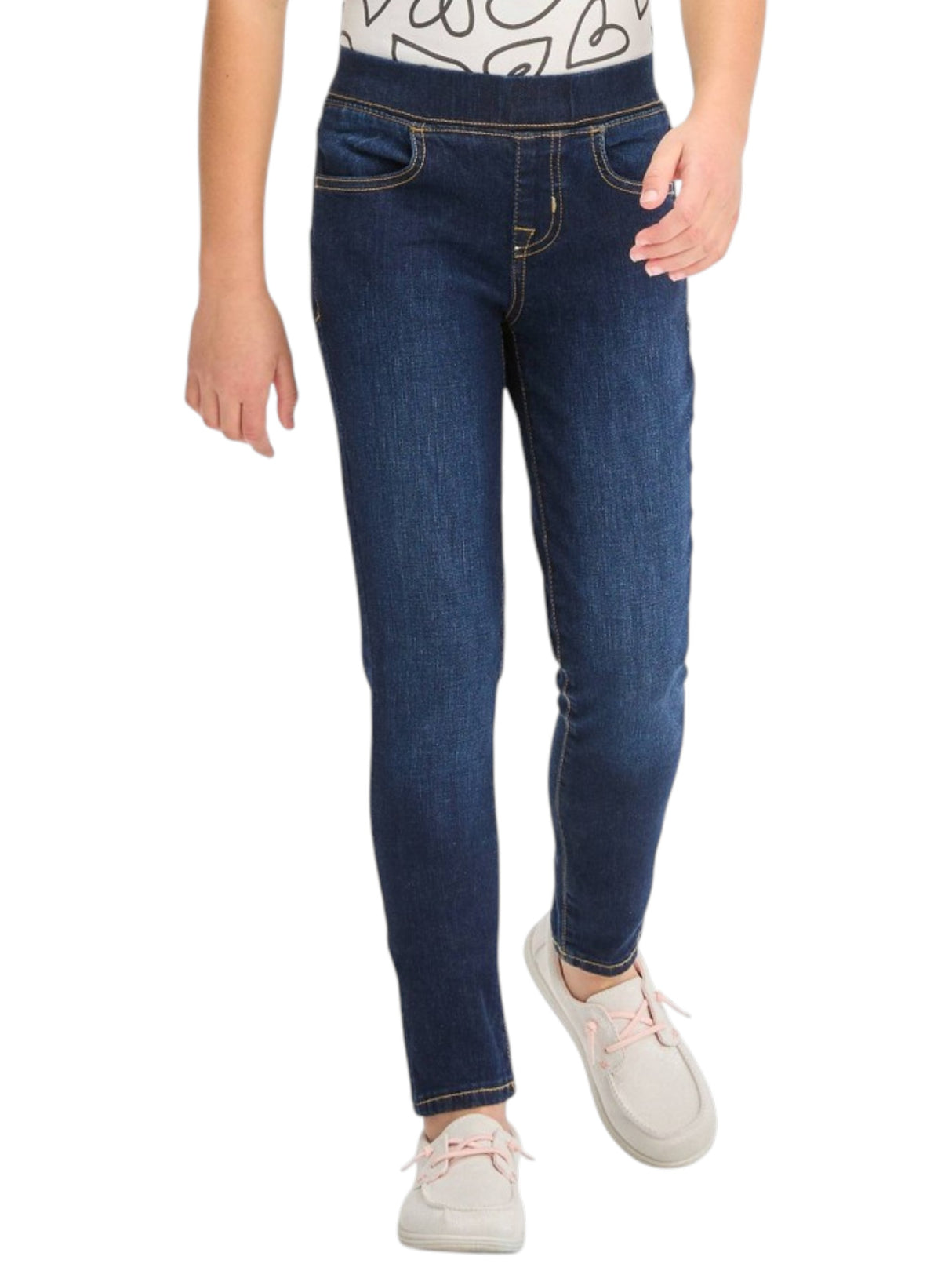 Image for Kids Girl's Plain Jeans,Blue