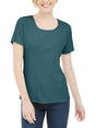 Image for Women's Plain Top,Dark Green
