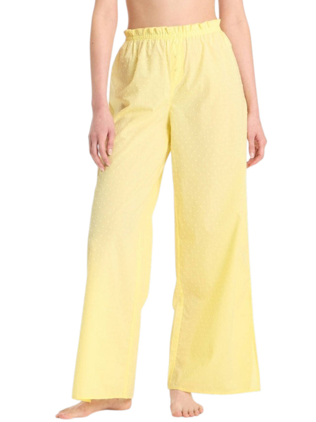 Image for Women's Texturedc Pant,Yellow