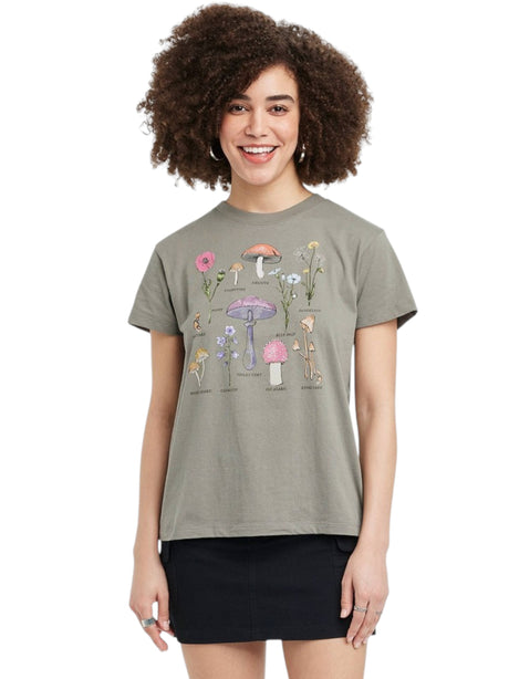 Image for Women's Printed Top,Dusyu Olive