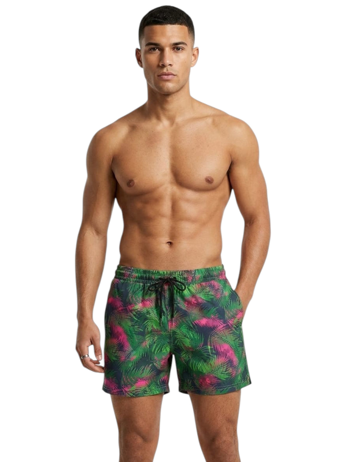 Image for Men's Printed Swim Short,Multi