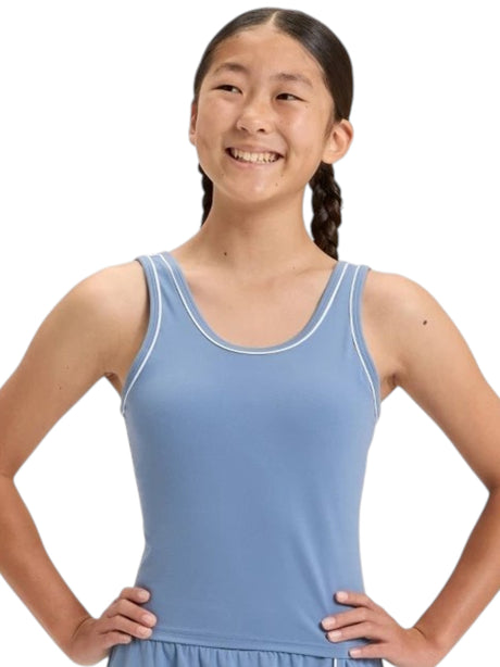 Image for Kids Girl's Plain Sport Top,Blue