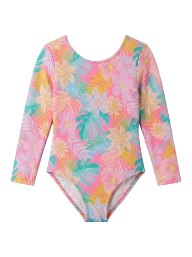 Image for Kids Girl's Printed One Pieces Swimsuit,Multi