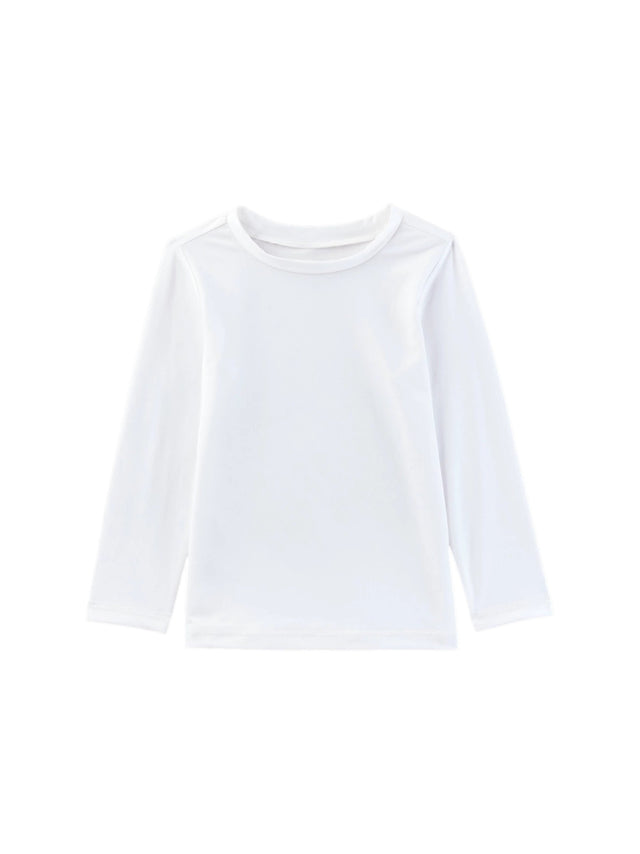 Image for Kids Girl's Plai Swimwear Top,White