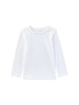 Image for Kids Girl's Plai Swimwear Top,White