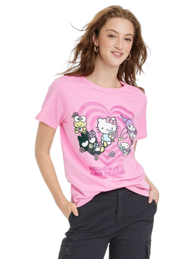 Image for Women's Printed Top,Pink