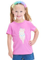 Image for Kids Girl's Printed Top,Purple