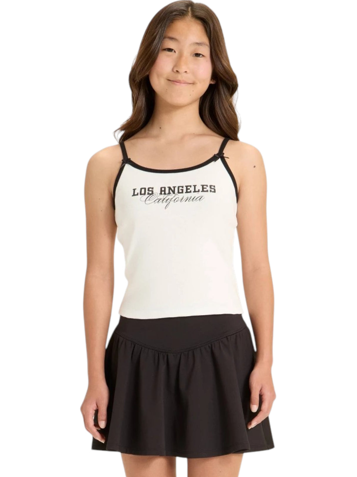 Image for Kids Girl's Colorblocked Top,White