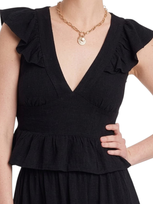 Image for Women's Plain Top,Black