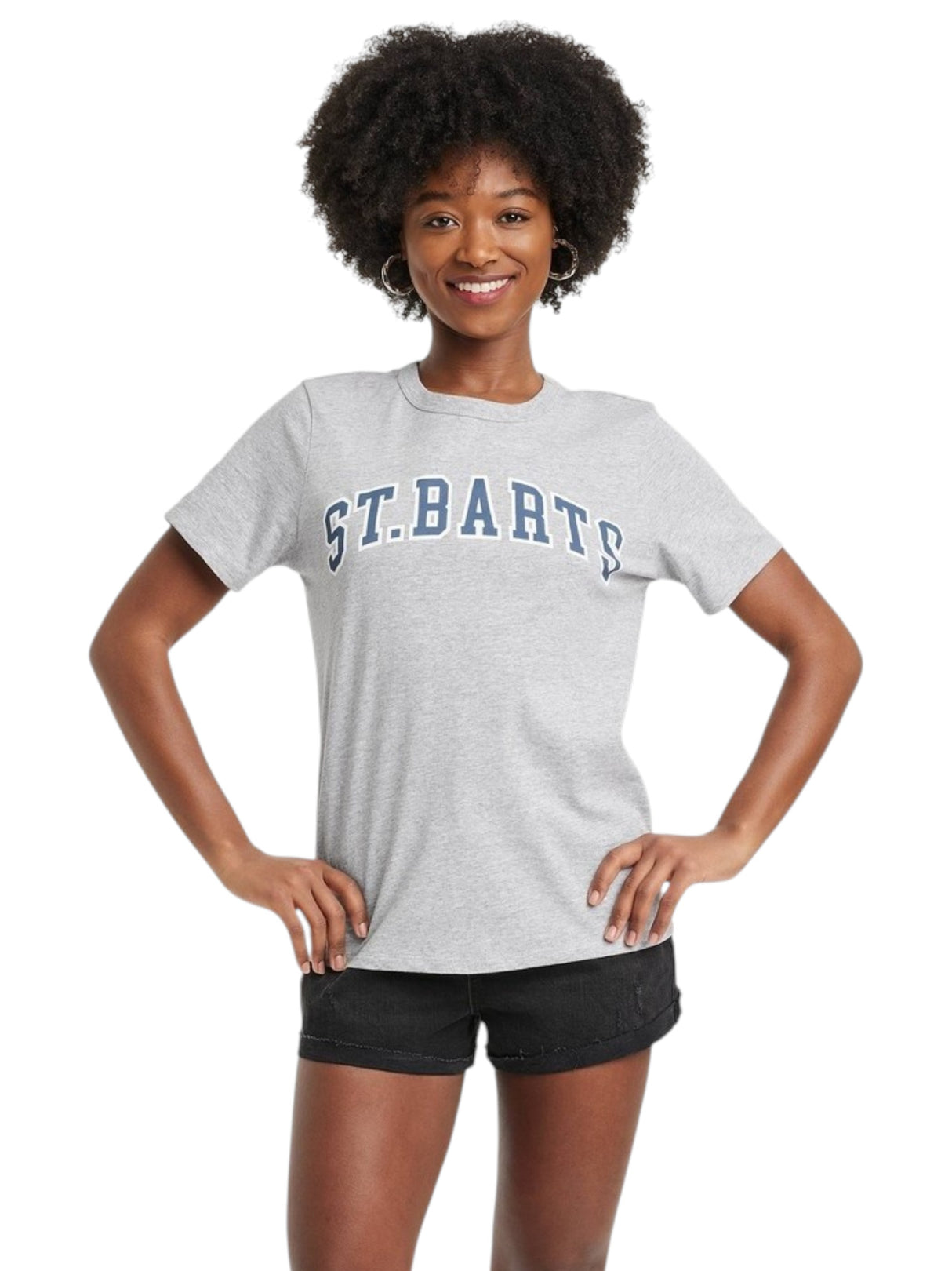 Image for Women's Printed Top,Grey