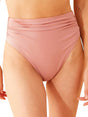 Image for Women's Shiny Swim Trunks,Dusty Rose