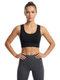 Image for Women's Plain Solid Sport Top,Black