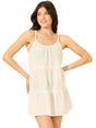 Image for Women's Textured Dress,White