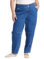 Image for Women's Plain Solid Jeans,Blue