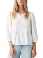 Image for Women's Plain Solid Top,White