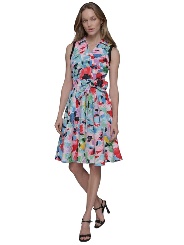 Image for Women's Printed Dress,Multi