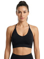 Image for Women's Plain Solid Sport Bra,Black
