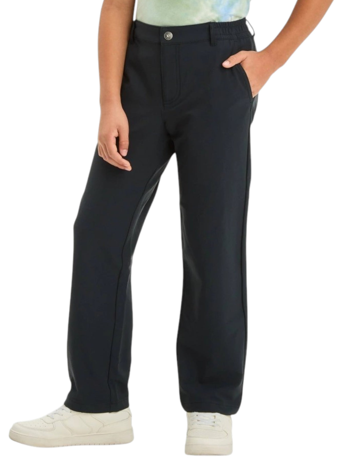 Image for Kids Boy's Plain Solid Pant,Black