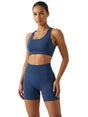 Image for Women's Plain Solid Short Legging,Navy
