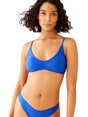 Image for Women's Plain One Pieces Bikini Top,Indigo