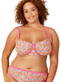 Image for Women's Printed Bikini Top,Multi