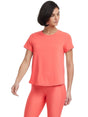 Image for Women's Plain Solid Sport Top,Coral