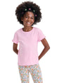 Image for Kids Girl's Plain Solid Top,Pink