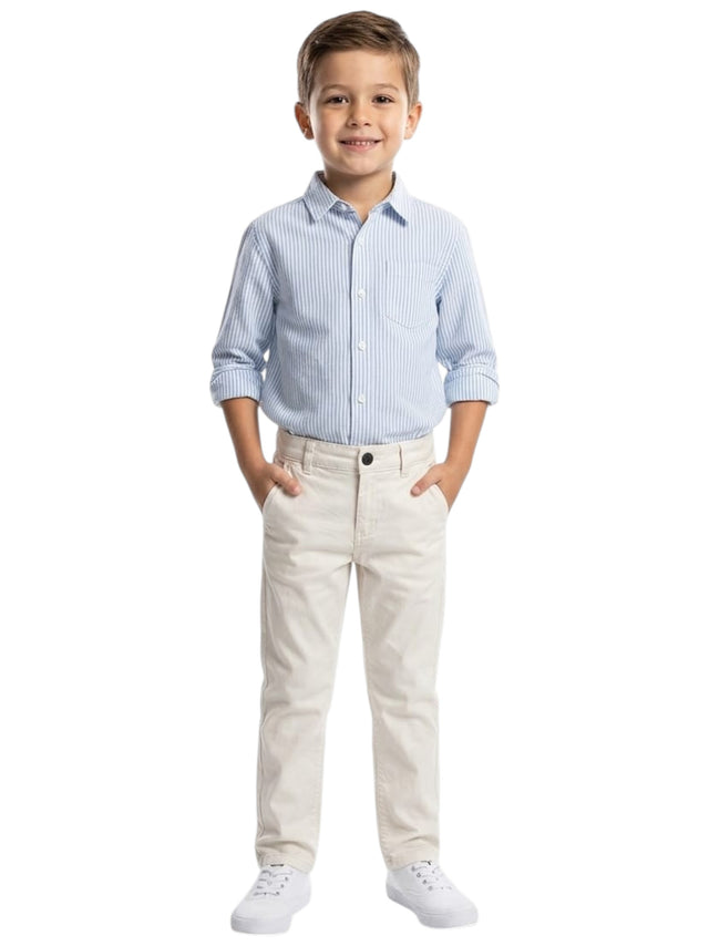 Image for Kids Boy's Plain Pant,White