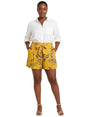 Image for Women's Printed Short,Yellow