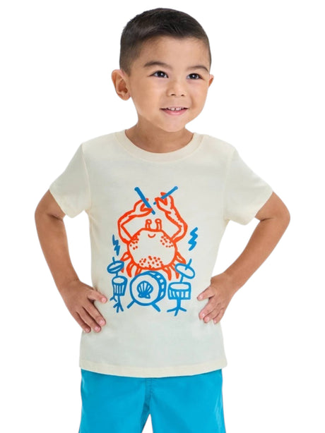Image for Kids Graphic Printed Top,Beige