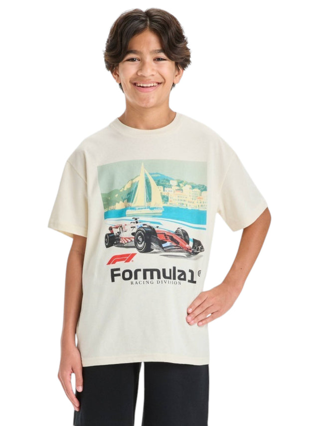 Image for Kids Boy's Printed Top,Beige