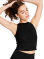 Image for Women's Plain Sheer Top,Black