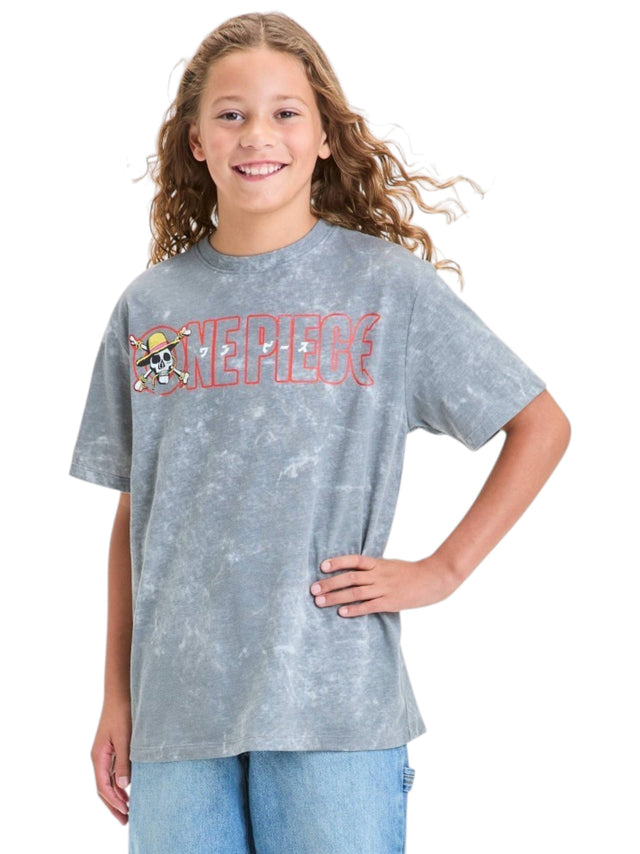 Image for Kids Boy's Brand Logo Printed Top,Grey