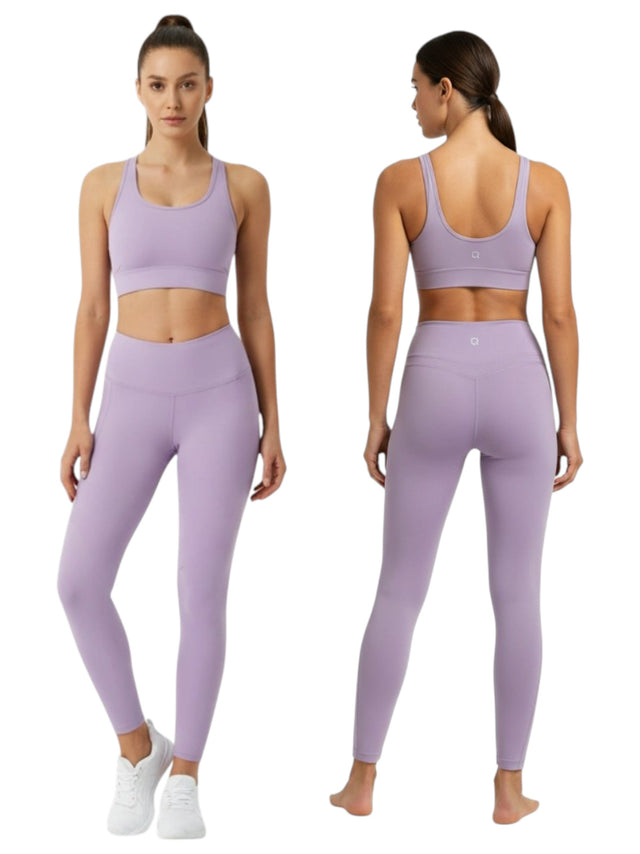 Image for Women's Plain Legging,Purple