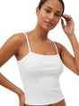 Image for Women's Ribbed Top,White