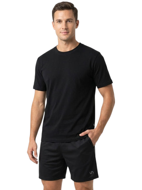 Image for Men's Plain Top,Black