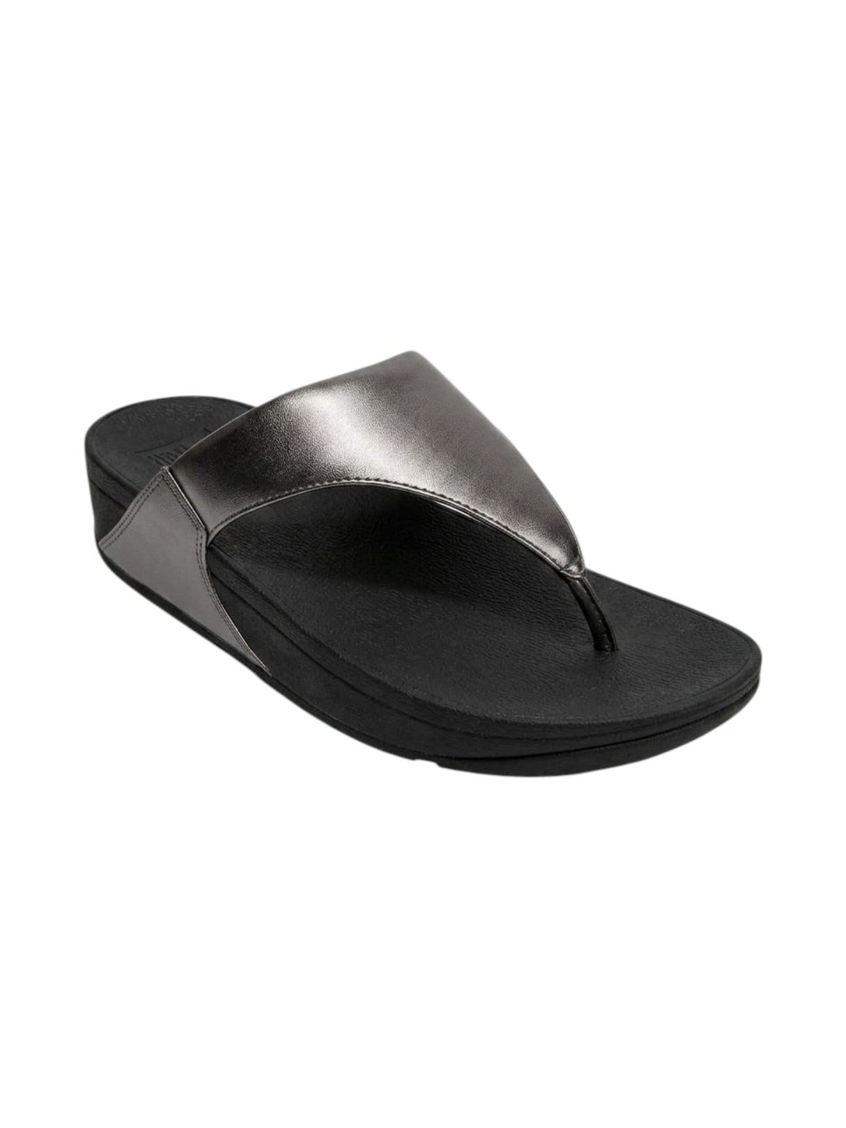 Image for Women's Plain Shiny Shoes,Dark Grey