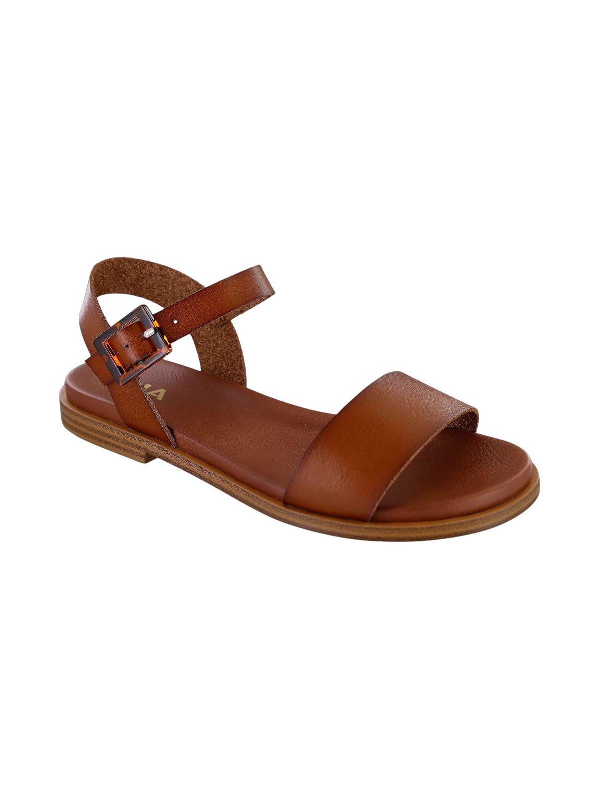Image for Women's Plain Sandals,Brown
