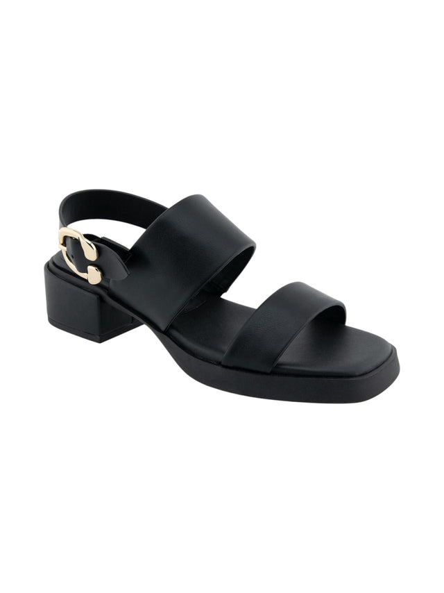 Image for Women's Ribbed Sandals,Black