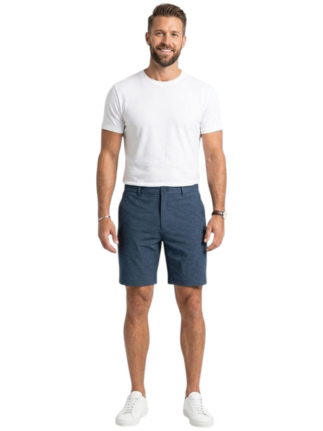 Image for Men's Plain Solid Short,Navy